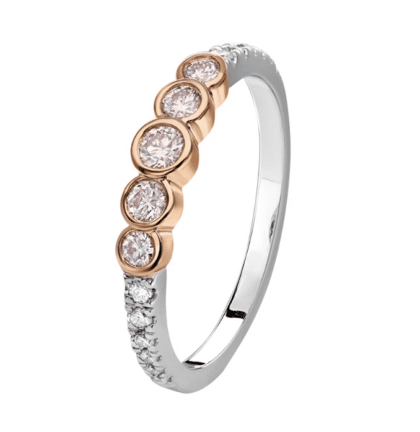 Australian Pink Diamond Ring