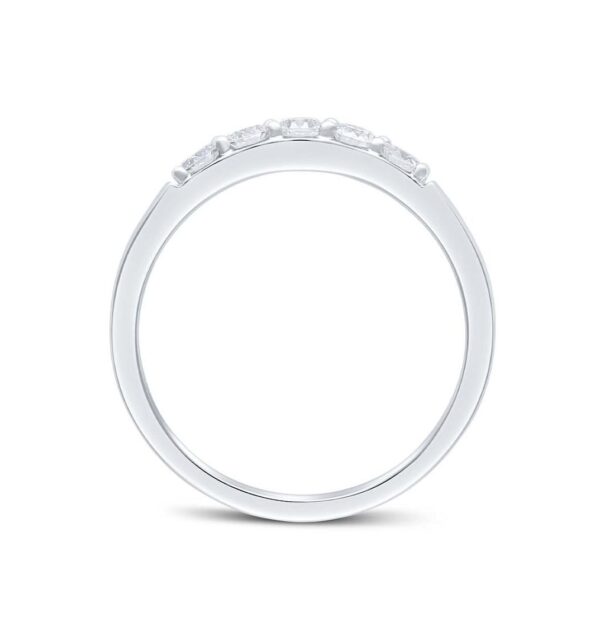 Diamond Wedding Band - Image 2