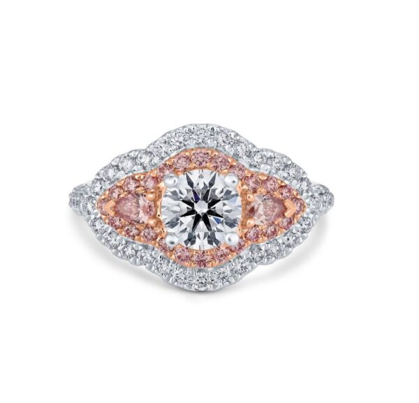 Australian Pink Diamond Ring