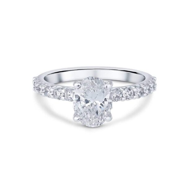 Oval Diamond Ring