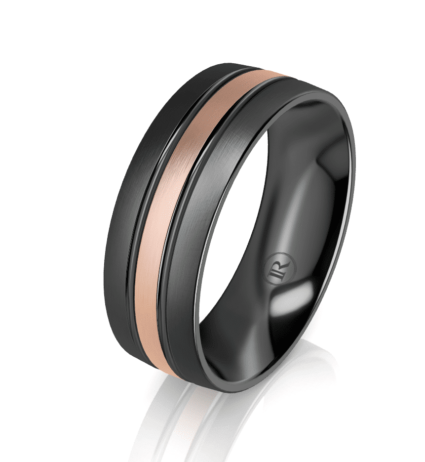 Zirconium Wedding Band - Argyle Jewellers