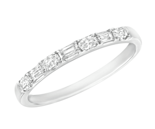 Diamond Wedding Band - Image 2