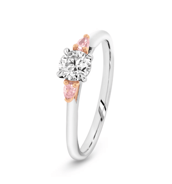 Australian Pink Diamond Ring