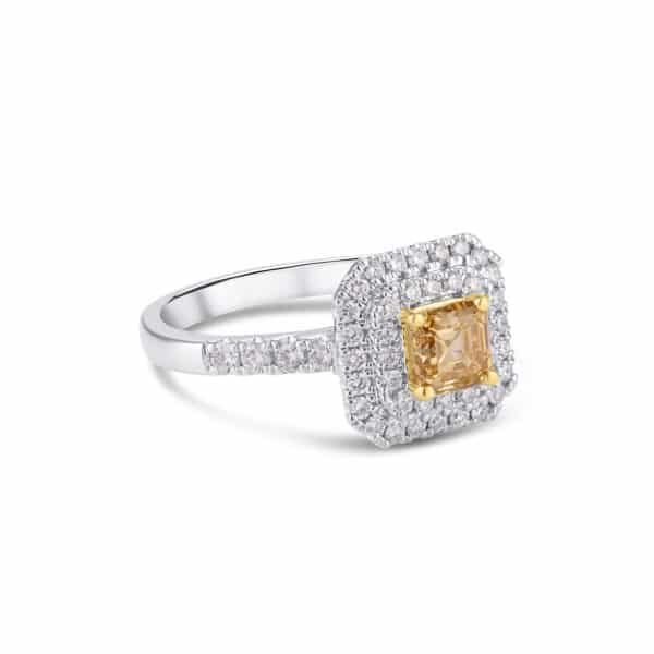 Champagne Diamond Ring - Image 2